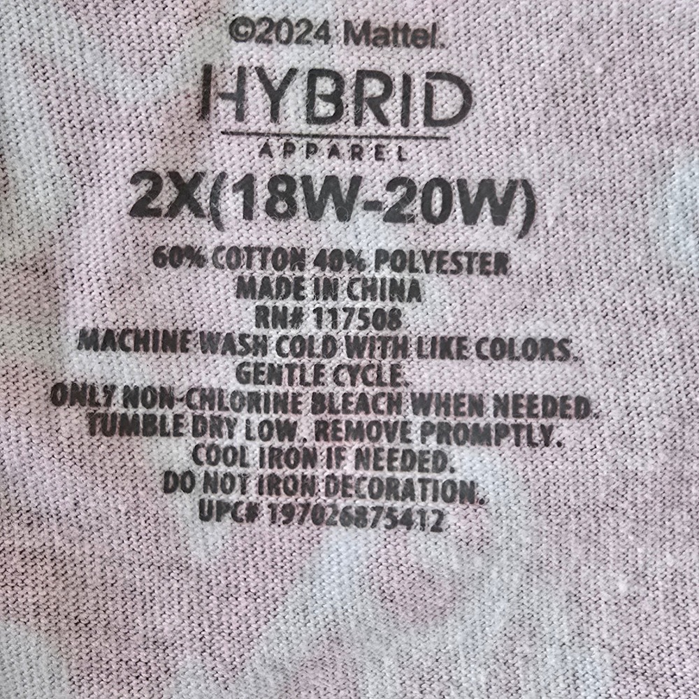 Hybrid Apparel Barbie Pink Sleep Shorts 2X Logo & Stars Print Pajama Lounge Pant - Picture 2 of 14